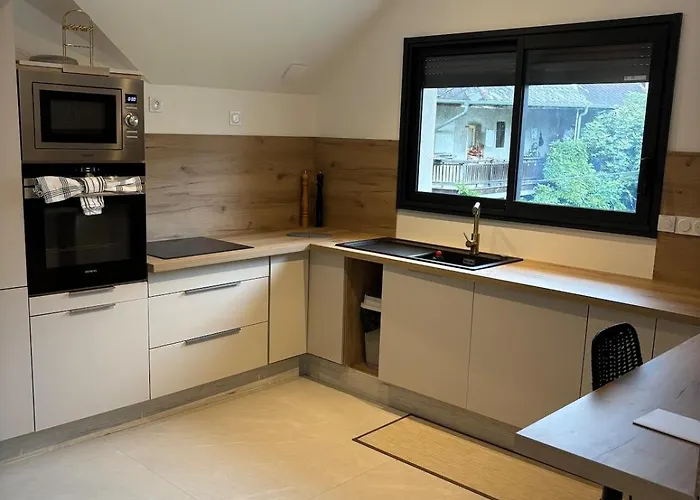 Magnifique T3 Standing Avec Jacuzzi En Supplement Parking Privee * 艾克斯莱班